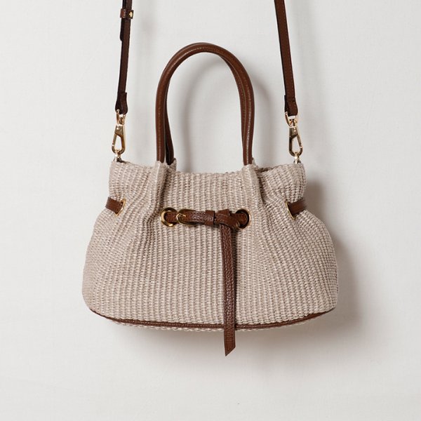画像5: VIOLAd'ORO ヴィオラドーロ BASKET BAG{-BFS} (5)