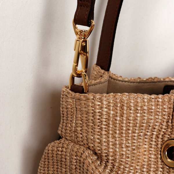 画像6: VIOLAd'ORO ヴィオラドーロ BASKET BAG{-BFS} (6)