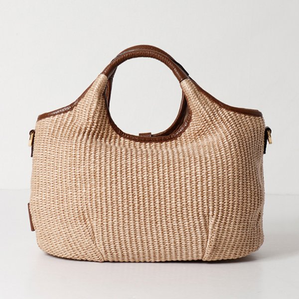 画像3: VIOLAd'ORO ヴィオラドーロ BASKET BAG{-BFS} (3)
