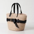画像2: VIOLAd'ORO ヴィオラドーロ BASKET BAG{-BFS} (2)