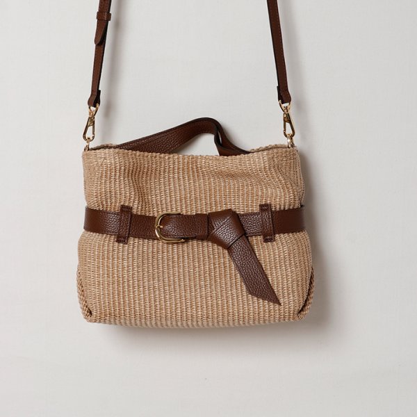 画像6: VIOLAd'ORO ヴィオラドーロ BASKET BAG{-BFS} (6)