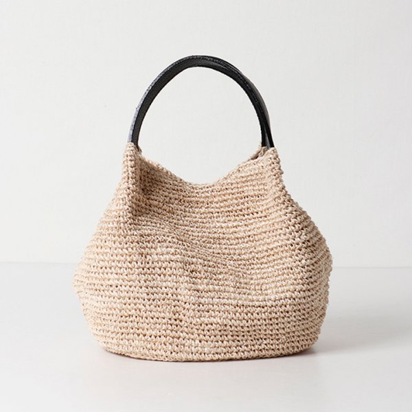 画像1: VIOLAd'ORO ヴィオラドーロ BASKET BAG{-BFS} (1)