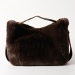 画像1: VIOLAd'ORO ヴィオラドーロ FUR BAG{-BFA} (1)