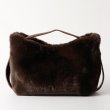 画像3: VIOLAd'ORO ヴィオラドーロ FUR BAG{-BFA} (3)