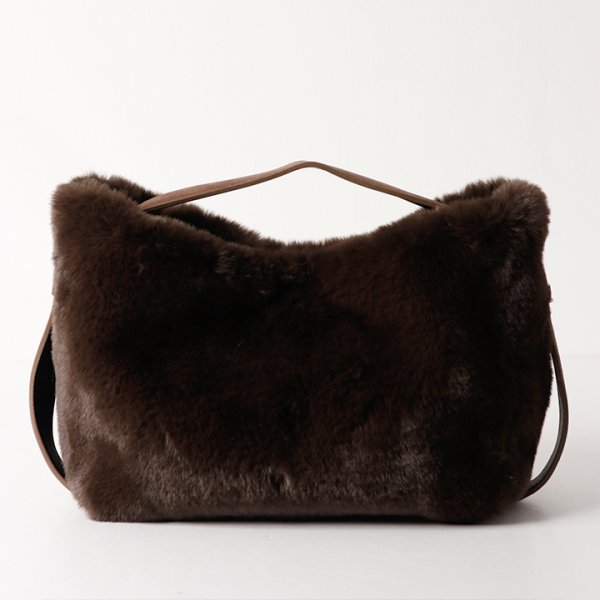 画像3: VIOLAd'ORO ヴィオラドーロ FUR BAG{-BFA} (3)
