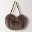 画像1: VIOLAd'ORO ヴィオラドーロ FUR BAG{-BFA} (1)