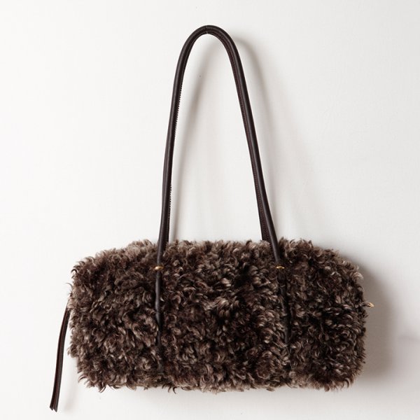 画像1: VIOLAd'ORO ヴィオラドーロ FUR BAG{-BFA} (1)