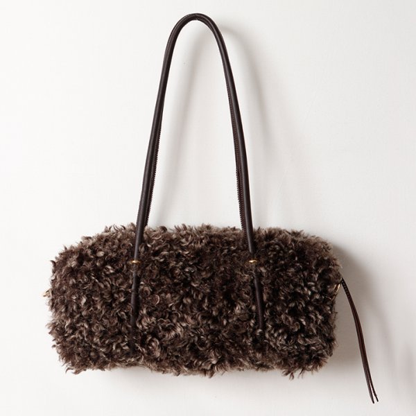 画像2: VIOLAd'ORO ヴィオラドーロ FUR BAG{-BFA} (2)