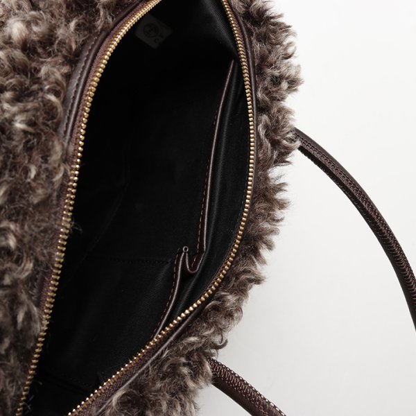 画像6: VIOLAd'ORO ヴィオラドーロ FUR BAG{-BFA} (6)