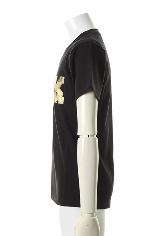 画像3: 【 30%OFF セール46,200円→32,340円】 T' ティー 【THE SECRET COLLABORATION ART series 歴清社×T' “GOLD＆PLATINUM” TEE】Vee Neck Short Sleeve BASIC（K621）{-AHS} (3)