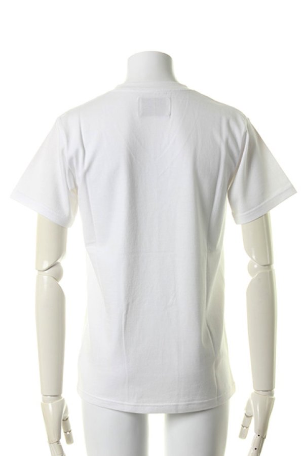 画像2: 【 30%OFF セール46,200円→32,340円】 T' ティー 【THE SECRET COLLABORATION ART series 歴清社×T' “GOLD＆PLATINUM” TEE】Vee Neck Short Sleeve BASIC（K621）{-AHS} (2)