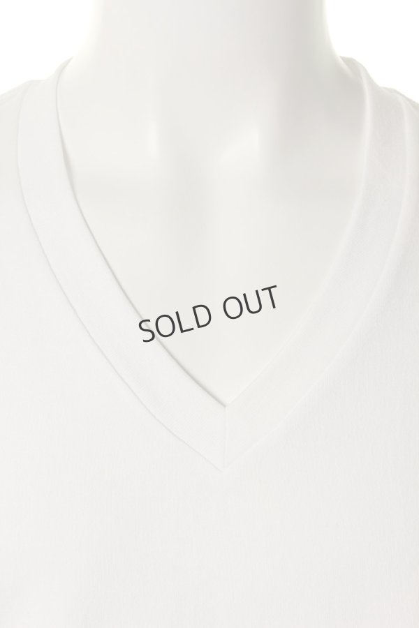 画像4: {SOLD}T' ティー "GIZA45" Egyptian Organic Cotton series Vee Nack Short Sleeve BASIC (K621){-AHS} (4)