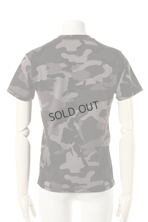画像2: {SOLD}T' ティー ORIGINAL MERCERIZATION "DISCHARE CAMO" series Vee Neck Short Sleeve BASIC{-AGS} (2)
