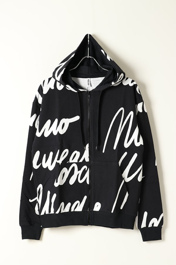 画像1: MOSCHINO モスキーノ SWEAT HOODIE{-BAS} (1)