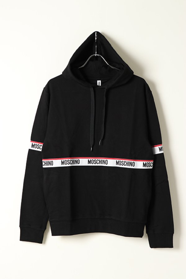 画像1: MOSCHINO モスキーノ SWEAT HOODIE{-BAS} (1)