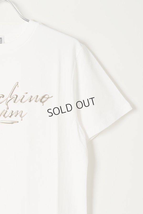画像4: {SOLD}MOSCHINO モスキーノ SWIM GOLDLOGO T-SHIRTS{-BAS} (4)