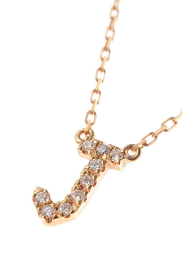 画像3: 【 30%OFF セール77,000円→53,900円】 VIVIAN COUTURE ヴィヴィアンクチュール パヴェイニシャルネックレス J{VC0229010100-} (3)