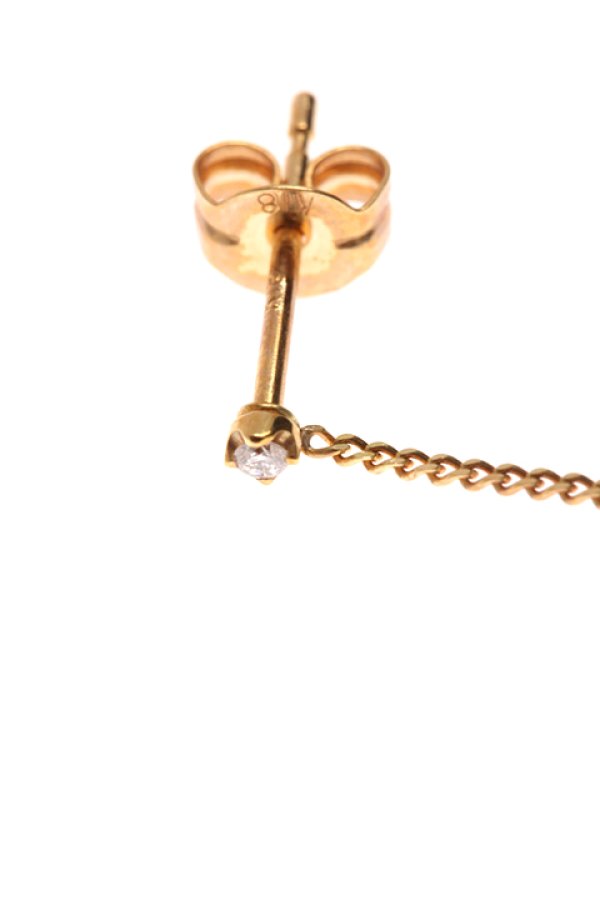 画像4: 【 30%OFF セール99,000円→69,300円】 VIVIAN COUTURE ヴィヴィアンクチュール ハートパヴェチェーンピアス{VC0339010400-} (4)