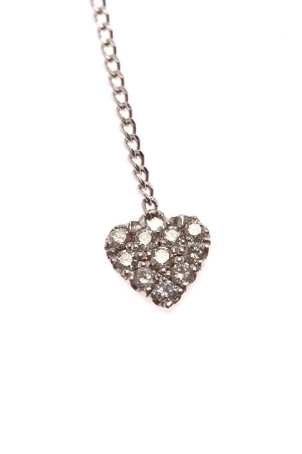 画像2: 【 30%OFF セール104,500円→73,150円】 VIVIAN COUTURE ヴィヴィアンクチュール ハートパヴェチェーンピアス{VC0340100400-} (2)