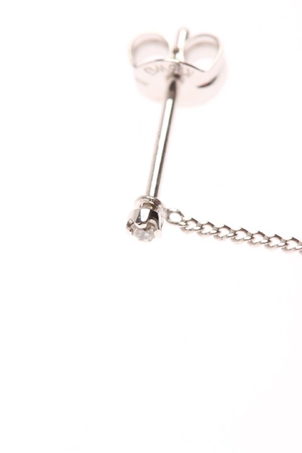 画像4: 【 30%OFF セール121,000円→84,700円】 VIVIAN COUTURE ヴィヴィアンクチュール バタフライパヴェチェーンピアス{VC0344100400-} (4)