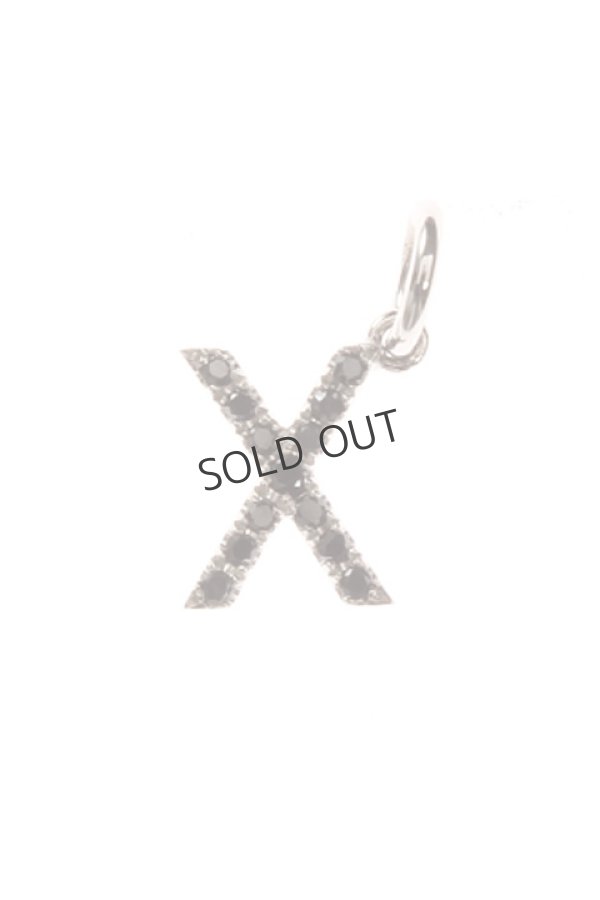 画像1: {SOLD}VIVIAN COUTURE ヴィヴィアンクチュール イニシャル（X）チャーム{HO0079310700-ABA} (1)