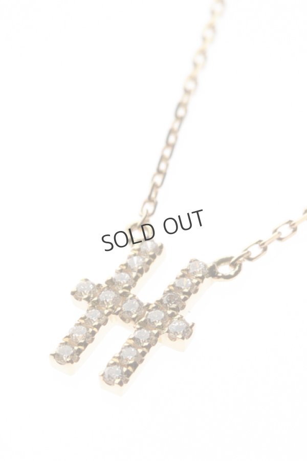 画像3: {SOLD}VIVIAN COUTURE ヴィヴィアンクチュール イニシャルネックレス（H）{VC0048010100-ACA} (3)