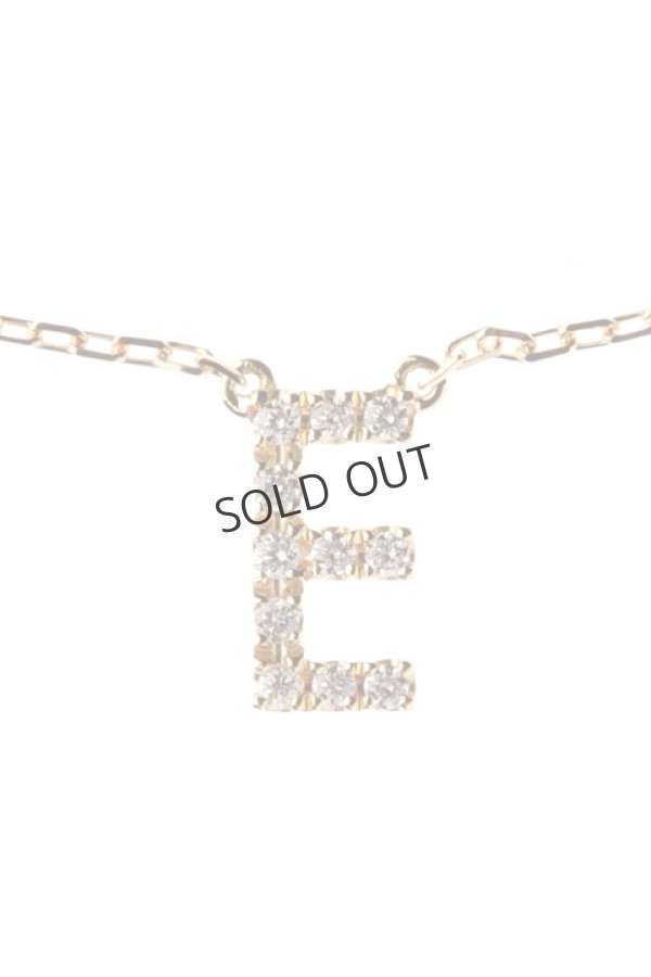 画像2: {SOLD}VIVIAN COUTURE ヴィヴィアンクチュール イニシャルブレスレット（E）{VC0074010500-ACA} (2)