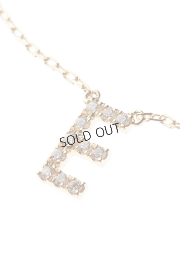 画像3: {SOLD}VIVIAN COUTURE ヴィヴィアンクチュール イニシャルブレスレット（E）{VC0074010500-ACA} (3)