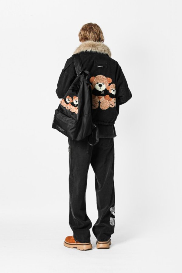 画像12: MOD WAVE MOVEMENT モッドウェイブムーブメント MIKE TEDDY BACKPACK{E-}{-BEA} (12)