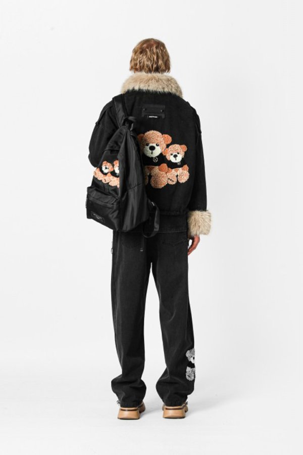 画像13: MOD WAVE MOVEMENT モッドウェイブムーブメント MIKE TEDDY BACKPACK{E-}{-BEA} (13)