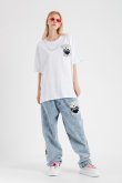 画像3: {SOLD}MOD WAVE MOVEMENT モッドウェイブムーブメント TEDDY T-SHIRT{-BES} (3)