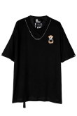 画像1: MOD WAVE MOVEMENT モッドウェイブムーブメント TEDDY T-SHIRT{-BES} (1)