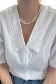 画像2: VINTAGE HOLLYWOOD ビンテージハリウッド NATURAL PEARL NECKLACE{-BCA} (2)