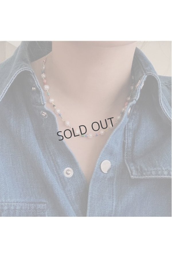 画像3: {SOLD}VINTAGE HOLLYWOOD ビンテージハリウッド PEARL AND CRYSTAL BEADS NECKLACE{-BCA} (3)