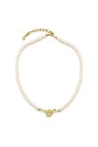 画像1: VINTAGE HOLLYWOOD ビンテージハリウッド Antique angel pearl necklace_2color{-BCA} (1)