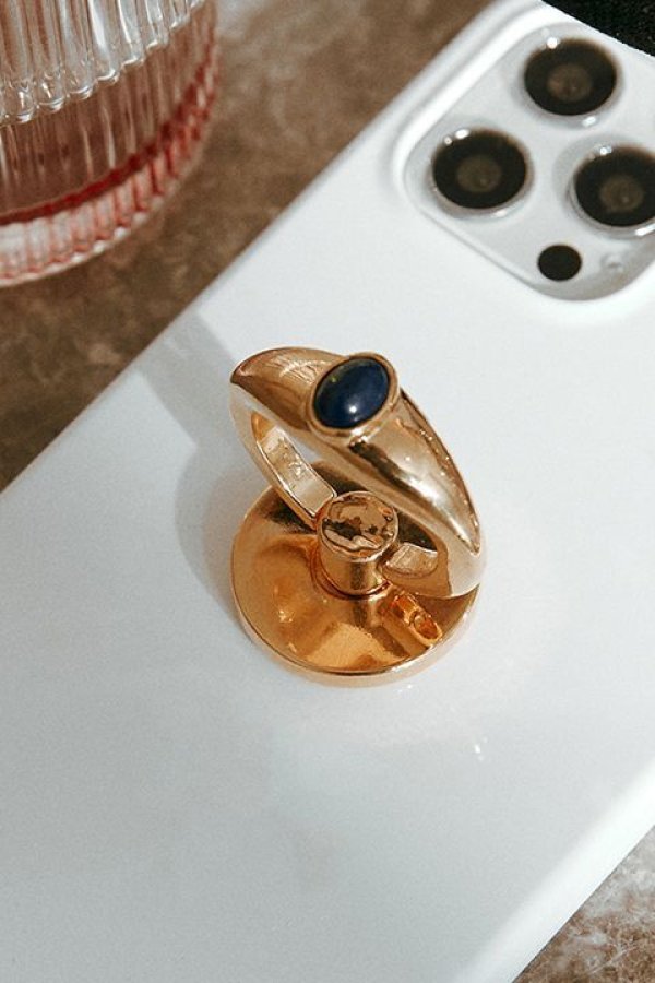 画像3: 【 30%OFF セール13,200円→9,240円】 VINTAGE HOLLYWOOD ビンテージハリウッド Cabochon Ring Phone Grip{-BCA} (3)
