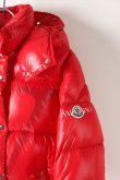 画像5: {SOLD}VALENTINO×MONCLER ヴァレンティノ×モンクレール モンクレール Vロゴ ラッカーナイロン ダウンジャケット（レディース）{SB3CN01B4AB-IU7-AIA} (5)