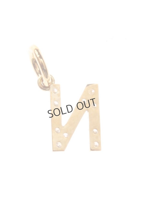 画像2: {SOLD}VIVIAN COUTURE ヴィヴィアンクチュール イニシャル（N）チャーム{HO0091010700-ABS} (2)