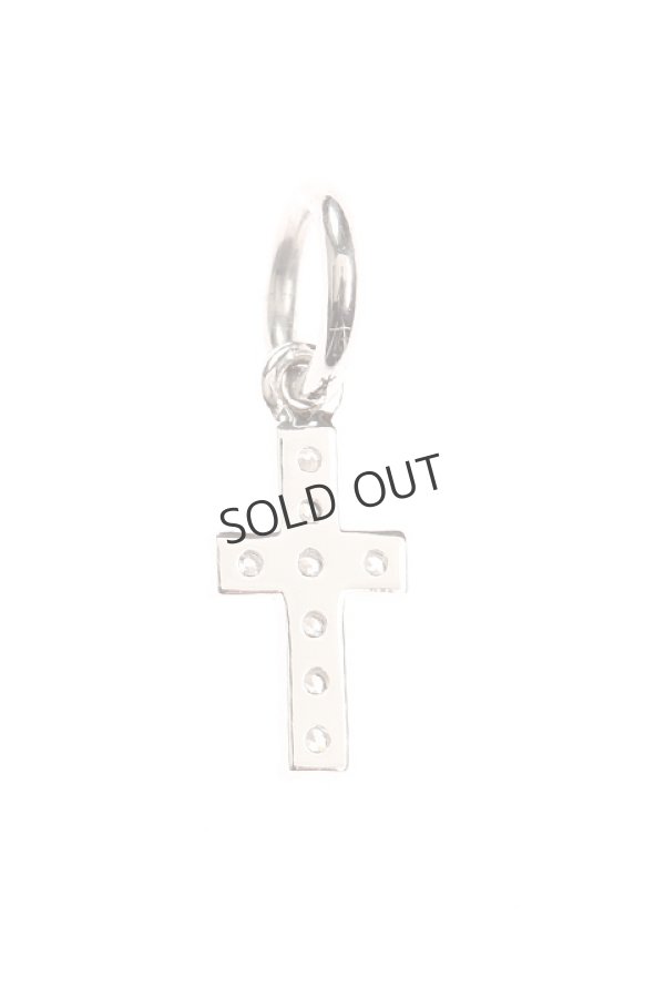 画像2: {SOLD}VIVIAN COUTURE ヴィヴィアンクチュール クロスパヴェチャーム{HO0095010700WG-ABS} (2)