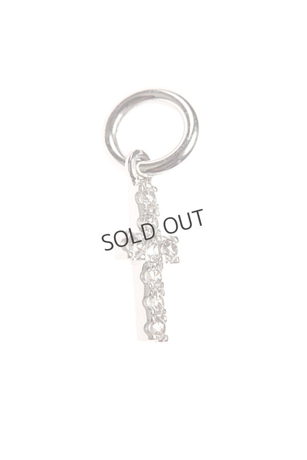画像3: {SOLD}VIVIAN COUTURE ヴィヴィアンクチュール クロスパヴェチャーム{HO0095010700WG-ABS} (3)