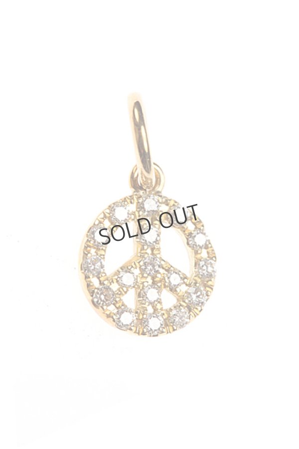 画像1: {SOLD}VIVIAN COUTURE ヴィヴィアンクチュール ピースパヴェチャーム{HO0099010700K18-ABS} (1)