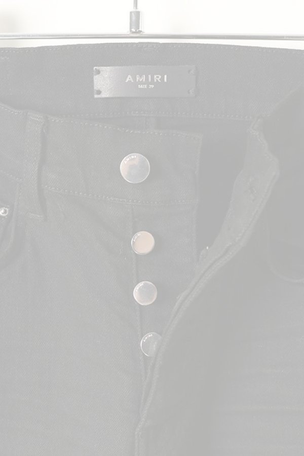 画像3:  {SOLD} AMIRI アミリ Qullted Leather Jean Animation {-BJA}  :W0M01750SD-BLK  (3)