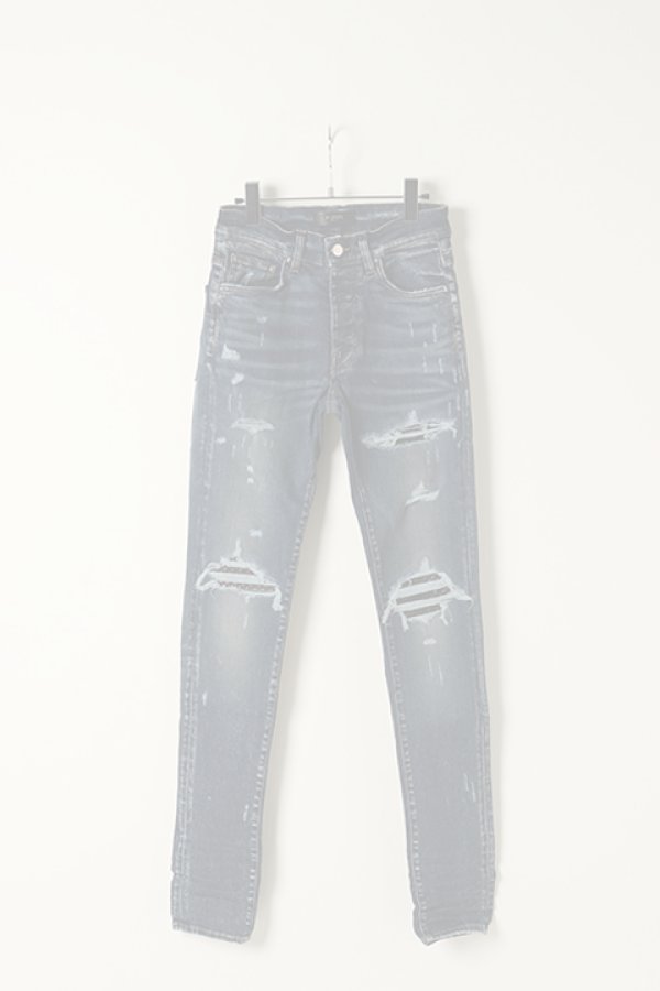 画像1:   AMIRI　アミリ Qullted Leather Jean Animation {-BJA}  :W0M01750SD-IND  (1)