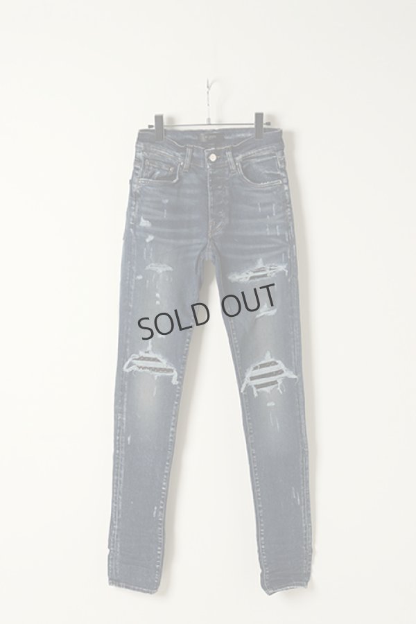 画像1: {SOLD}AMIRI　アミリ Qullted Leather Jean Animation{-BJA} (1)