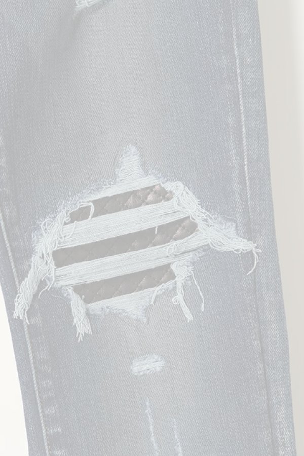 画像2:   AMIRI　アミリ Qullted Leather Jean Animation {-BJA}  :W0M01750SD-IND  (2)