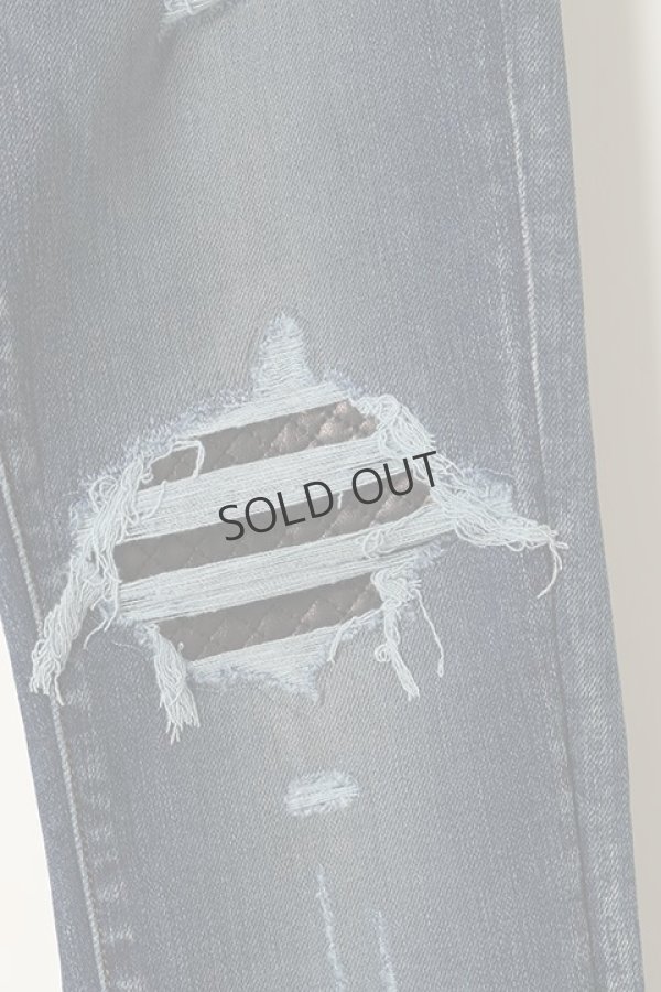 画像2: {SOLD}AMIRI　アミリ Qullted Leather Jean Animation{-BJA} (2)
