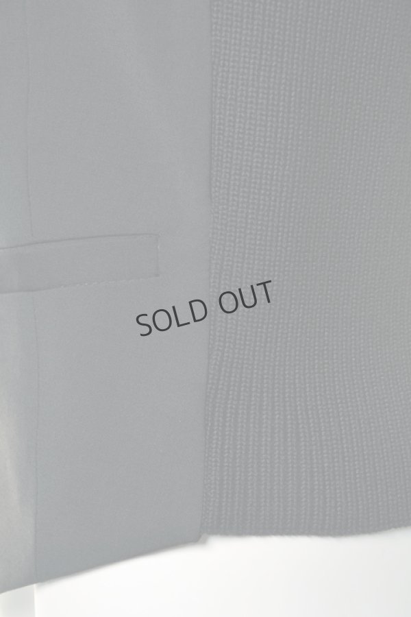 画像5: {SOLD}KRIS VAN ASSCHE クリスヴァンアッシュ WAISTCOAT W/ KNITTED BACK{112WA640-4128-999-} (5)