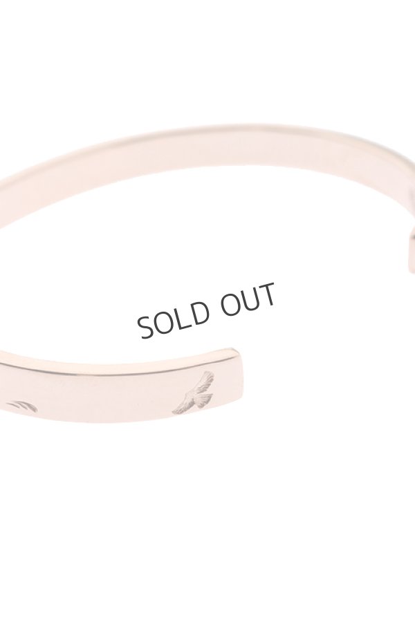 画像4: {SOLD}Taro Washimi タロウ ワシミ 鷲見太郎 K18PG M arabesque design bangle / diamond{-BJA} (4)