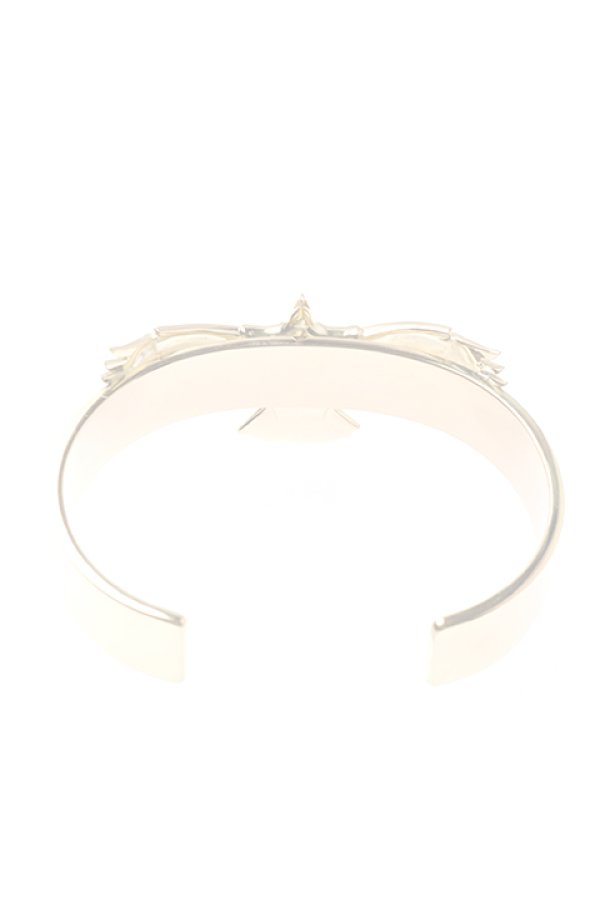 画像5:  {SOLD} Taro Washimi タロウ ワシミ 鷲見太郎 M K18 plain bangle 12mm/eagle {-BJA}  :WT-202010-03-F  (5)