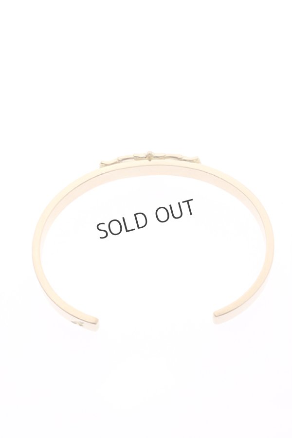 画像5: {SOLD}Taro Washimi タロウ ワシミ 鷲見太郎 K18 M arabesque design 5mm bangle/eagle{-BJA} (5)